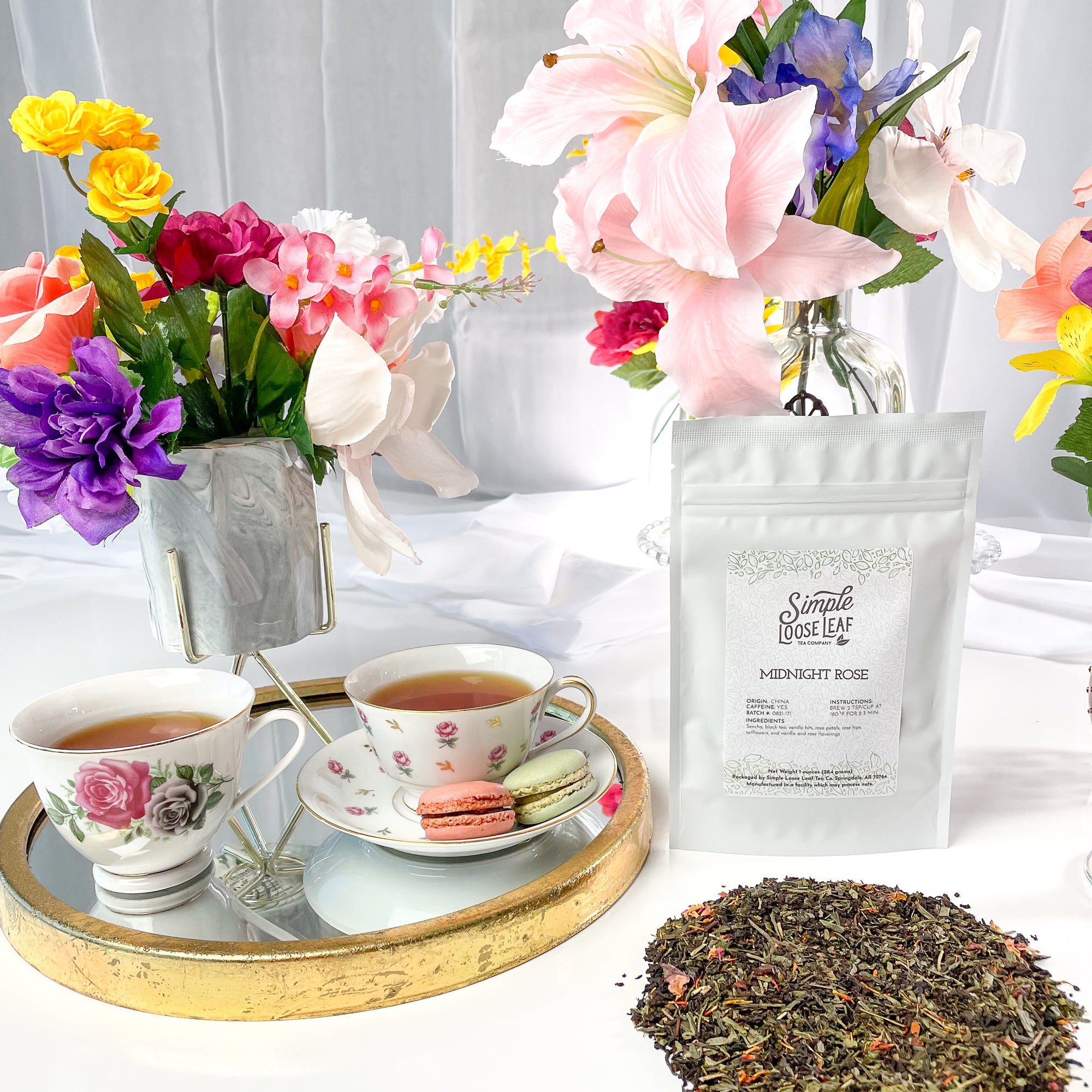 What is Rose Tea? Benefits, How to Brew, Caffeine, Flavor, Side Effects -  Simple Loose Leaf Tea Company