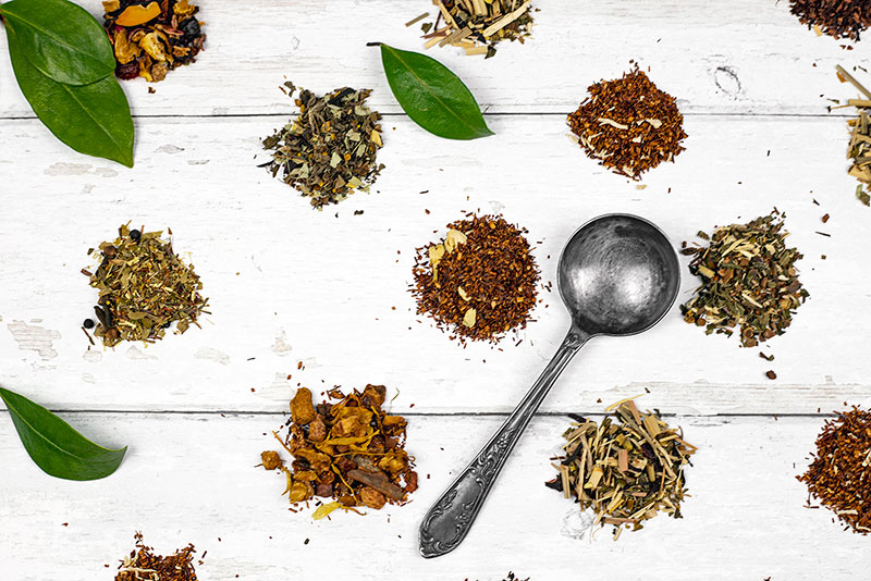 Top 50 List of Herbal Teas & their benefits, uses