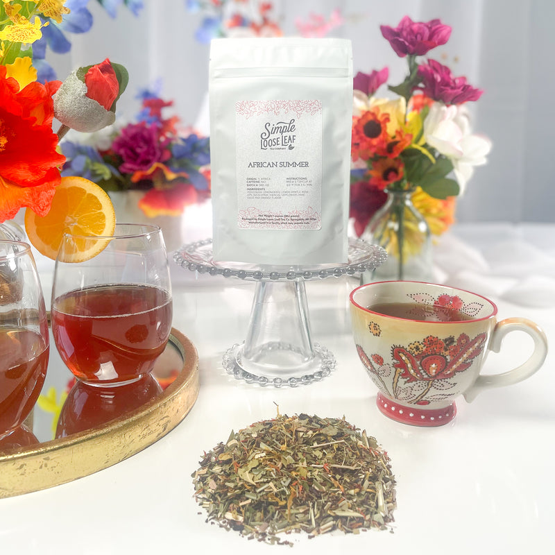 African Summer Tea - Herbal Tea - Caffeine Free - Earthy & Smooth