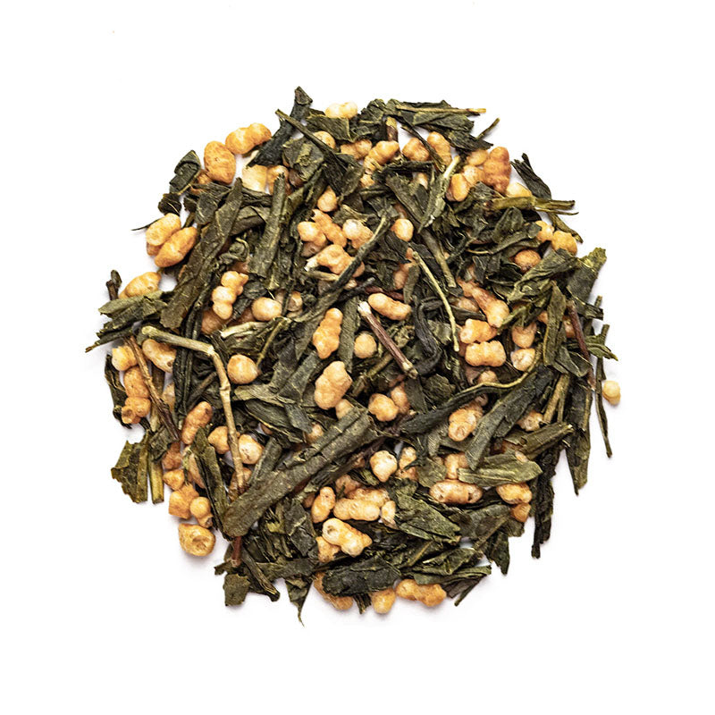 Genmaicha Tea - Green Tea - Medium Caffeine - Bold & Rich