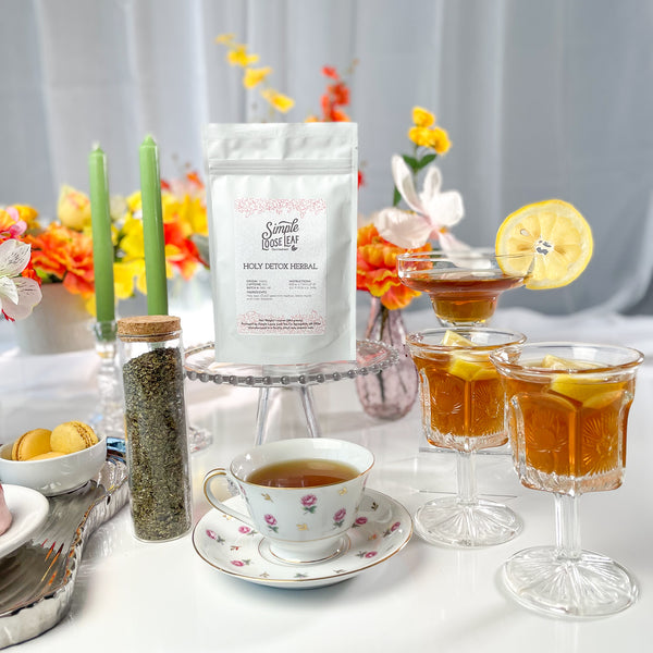 Holy Detox Herbal Tea - Herbal Tea - Caffeine Free - Bold & Striking