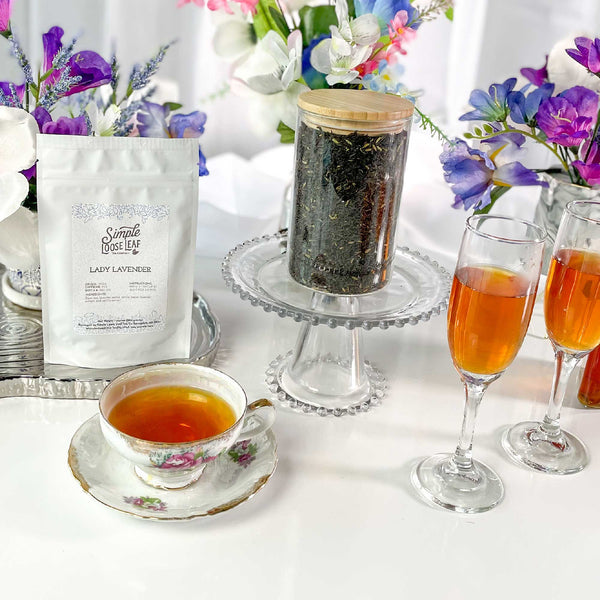 Lady Lavender - Black Tea - High Caffeine - Floral & Smooth