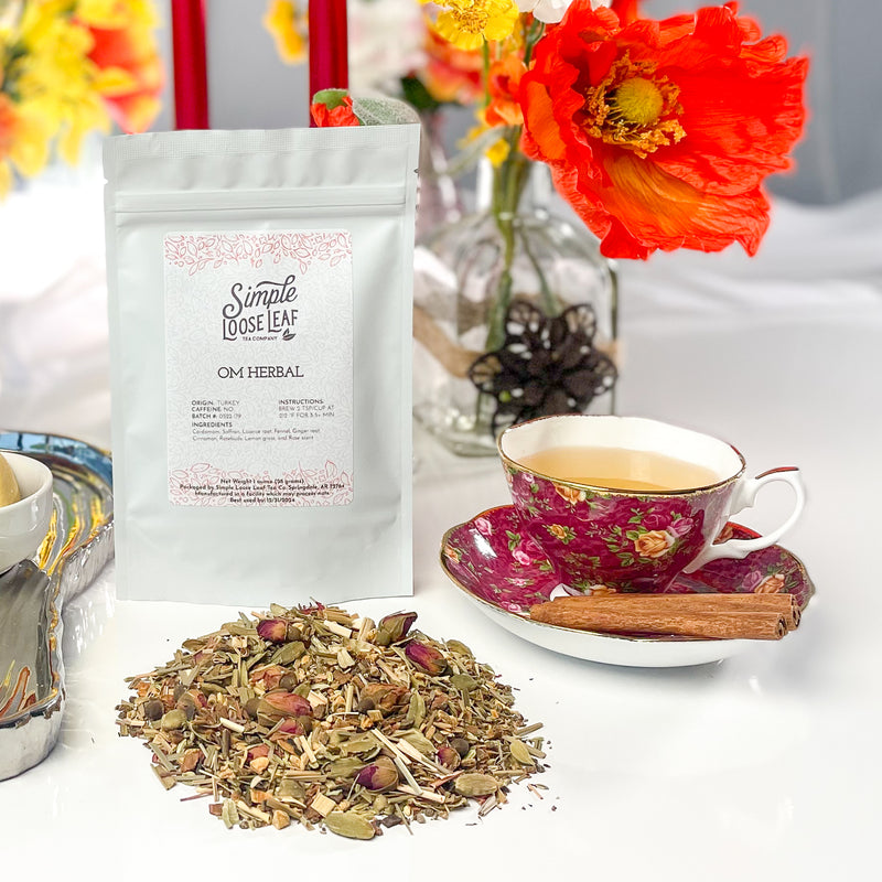 OM Herbal Tea - Herbal Tea - Caffeine Free - Earthy & Bold