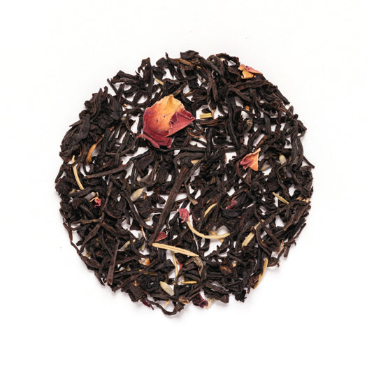 Rose Grey Tea - Black Tea - High Caffeine - Rosemary & Lavender
