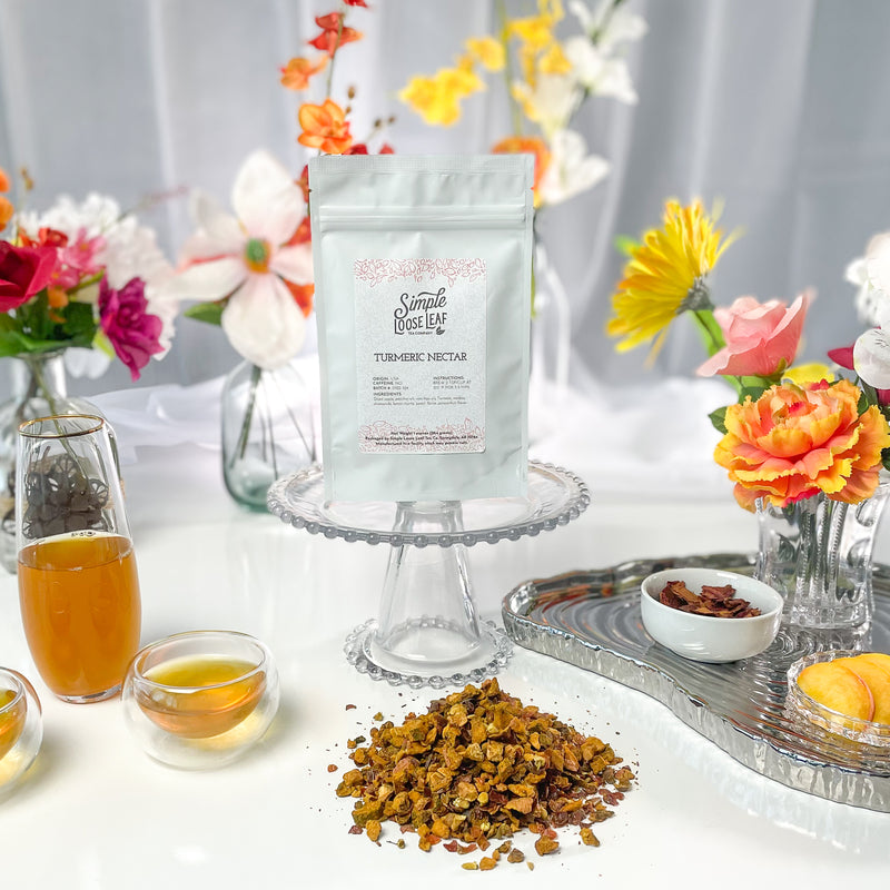 Turmeric Nectar - Herbal Tea - Caffeine Free - Zingy and Herbaceous